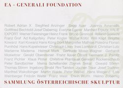 "Österreichische Skulptur: Sammlung EA-Generali Foundation"